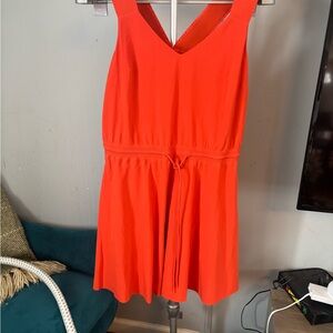 Athleta Bold Orange Dress